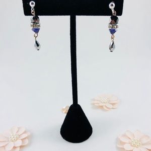 Beautiful Grey Swarovski Earrings